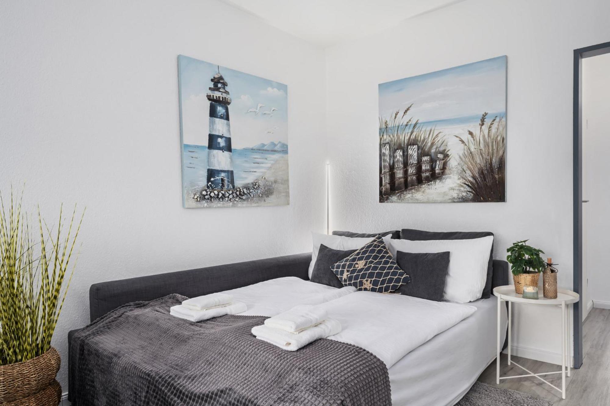 Ferienwohnung Grey Pearl Büsum direkt an der Perlebucht Exterior foto