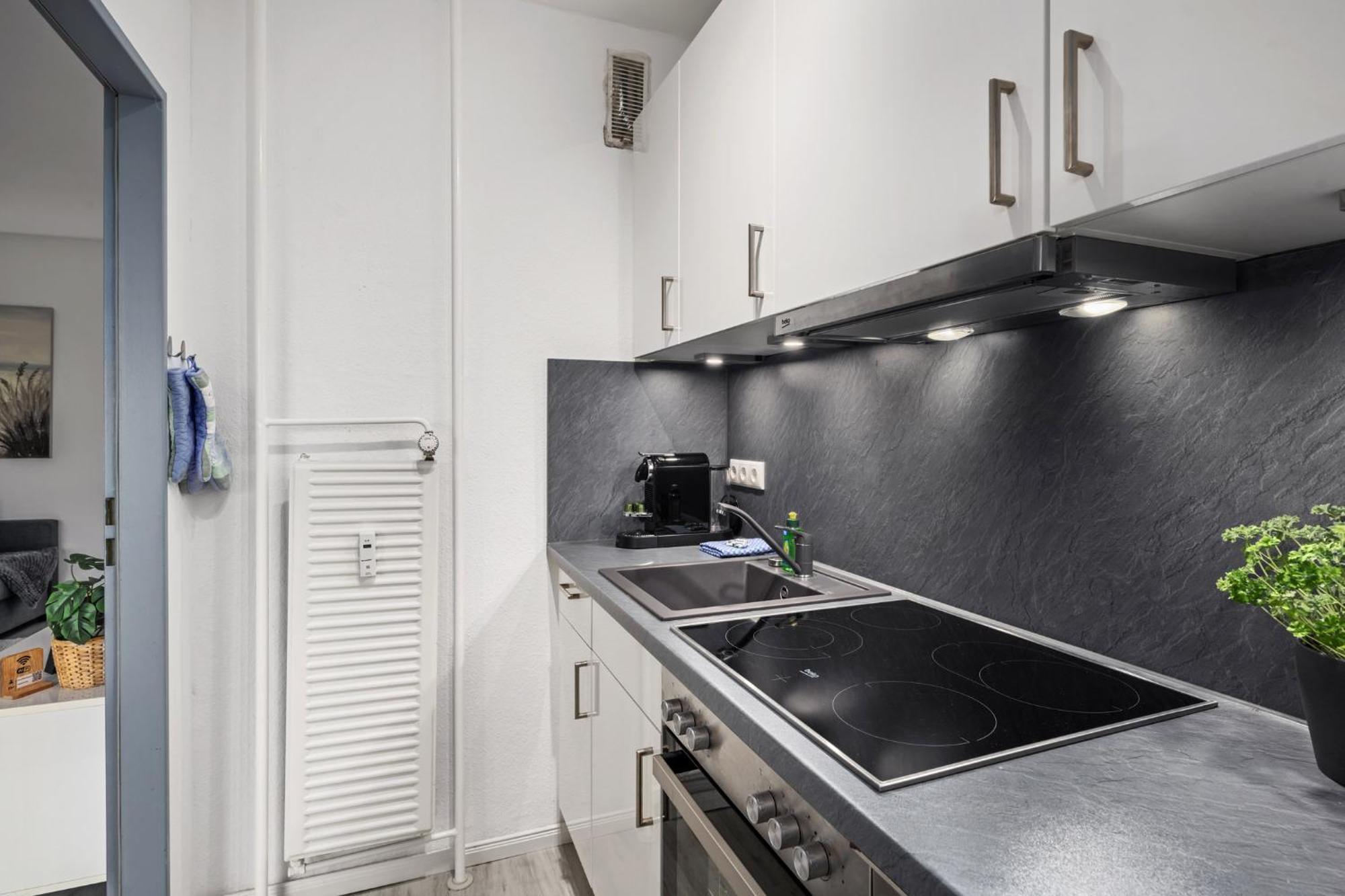 Ferienwohnung Grey Pearl Büsum direkt an der Perlebucht Exterior foto